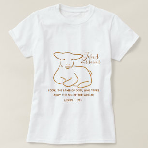 Jezus, de lamp van God - Aanpasbare T-shirt