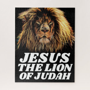 JEZUS DE LEEUW VAN JUDA CHRISTELIJKE LEGPUZZEL