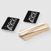 Jezus de manier waarop de waarheid het leven handwaaier (Niet-gemonteerd)