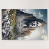 Jezus de rots van de eeuwen legpuzzel (Horizontaal)