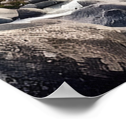 Jezus de rots van de eeuwen poster (Hoek)