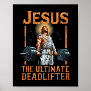 Jezus De ultieme dodenlifter Christelijk Poster