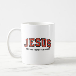 Jezus de weg de waarheid het leven  koffiemok