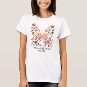 Jezus de weg de waarheid het leven  t-shirt