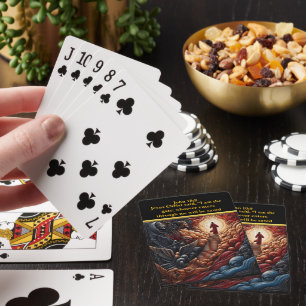 Jezus de weg naar de hemel pokerkaarten