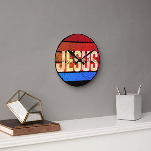 Jezus, de weg van de waarheid en het leven zonsond ronde klok