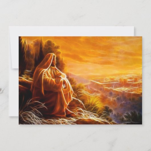 Jezus denkt aan mensen (u) (Voorkant)