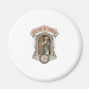 Jezus deur sleutel symboliek Jezus deur sleutel s Magneet