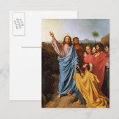 Jezus die de Keys teruggeeft naar St. Peter, 1820 Briefkaart (Voorkant / Achterkant)