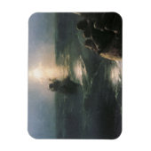Jezus die op water loopt, Ivan Aivazovsky Painting Magneet (Verticaal)