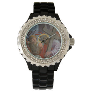 Jezus die zijn kruis draagt horloge