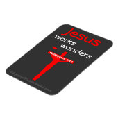 Jezus doet wonderen magneet (Linkerzijde)