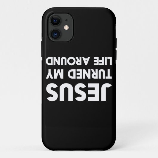 Jezus draaide mijn leven om Case-Mate iPhone case (Achterkant)