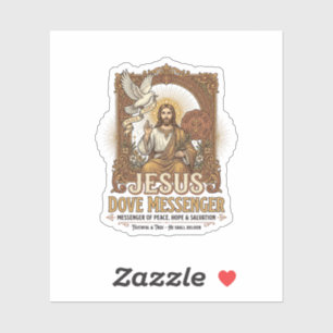 Jezus Duif Boodschapper Jezus Duif Boodschapper Ch Sticker