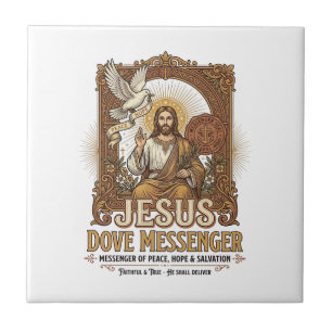 Jezus Duif Boodschapper Jezus Duif Boodschapper Ch Tegeltje