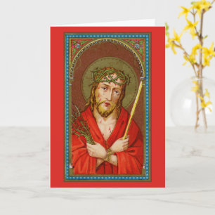 Jezus, Ecce Homo (Behold the Man) (SAU21) Groet Kaart