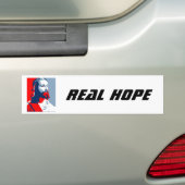 Jezus echte hoop bumpersticker (Op auto)