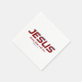 Jezus Elke knie zal Filippijnen buigen 2:10-11 Servet (Hoek)