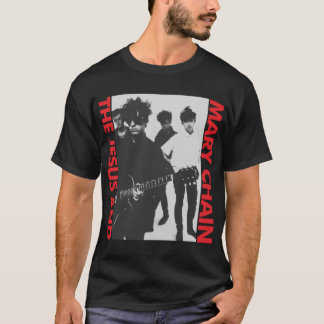 Jezus en borstketting -  Postpunk T-shirt Es