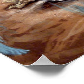 Jezus en de Angels in Gethsemane 02 Poster A (Hoek)