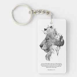 Jezus en de Leeuw Sleutelhanger