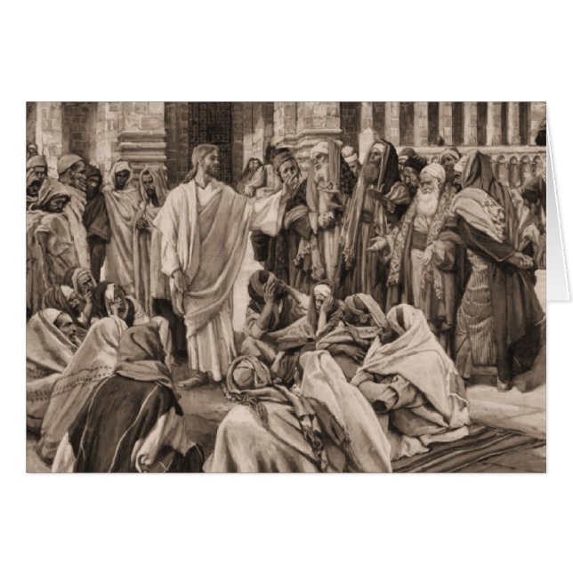 Jezus en de Pharisees (Voorkant Horizontaal)