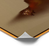 Jezus en drie kruisers Poster (Hoek)