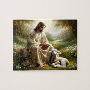 Jezus en het Lam Puzzel