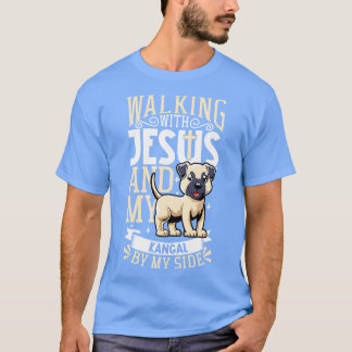 Jezus en hond Kangal Shepherd T-shirt