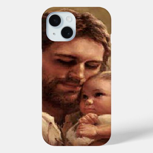 Jezus en kind Case-Mate iPhone case (Achterkant)