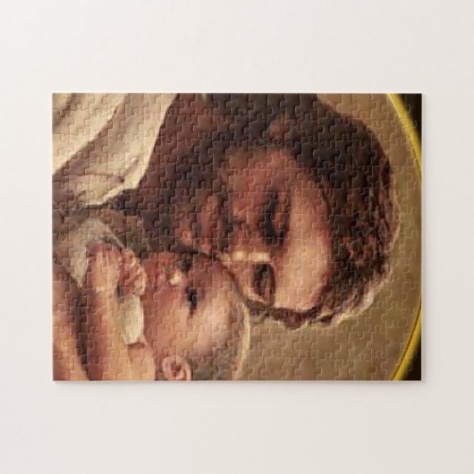 Jezus en kind legpuzzel (Horizontaal)