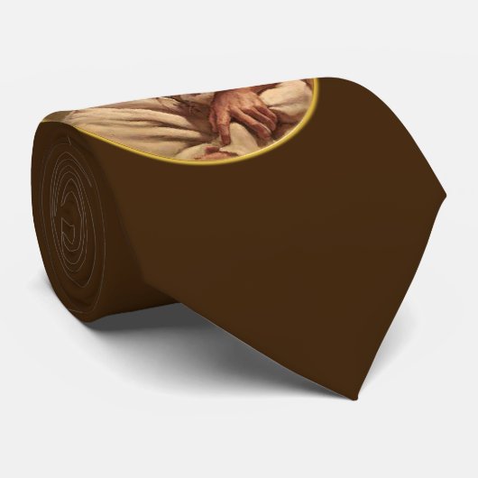 Jezus en kind stropdas (Opgerold)