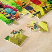 Jezus en kleine kinderen Puzz; e Legpuzzel (Zijkant)