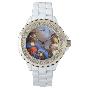 Jezus en Mary Magdalene Horloge