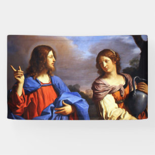 Jezus en Mary Magdalene Spandoek