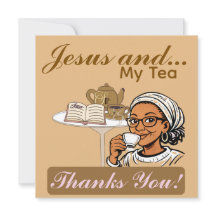 Jezus en Mijn Thee Briefpapier
