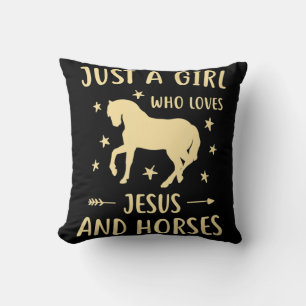 Jezus en paarden paardengeschenken voor meisjes kussen
