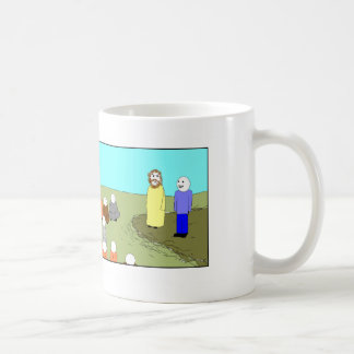 Jezus en tolk 1 koffiemok