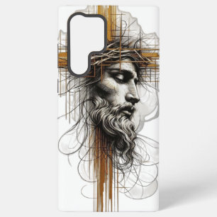 Jezus Face Samsung Galaxy Hoesje