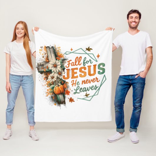 Jezus Fleece Deken (In situ)