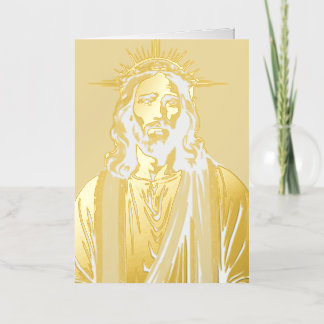 Jezus Folie Wenskaart