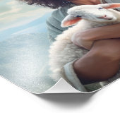 Jezus fotoprint foto afdruk (Hoek)