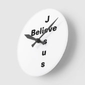 Jezus gelooft ronde klok (Hoek)
