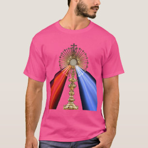 Jezus Goddelijke Barmhartigheid Eucharistie Heilig T-shirt