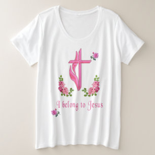 Jezus Grote Maat T-shirt