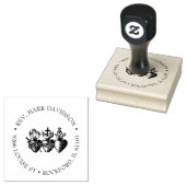 Jezus Hart Gezegend Maagd Maria Jozef Katholiek Rubberstempel (Gestempeld)
