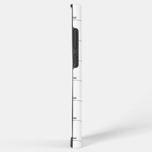 Jezus hart inscriptie met uw Initiaal Samsung Galaxy Hoesje (Rechterkant)