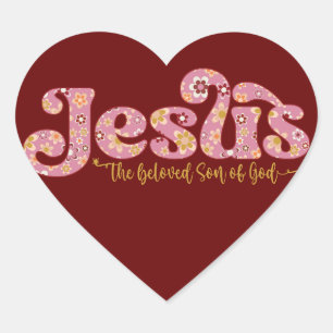 Jezus Hart Sticker