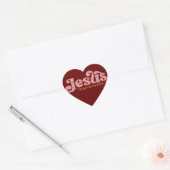 Jezus Hart Sticker (Envelop)