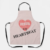 Jezus hartslag schort (Voorkant)